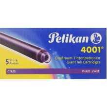 Naboje atramentowe Pelikan GTP/5 fioletowe