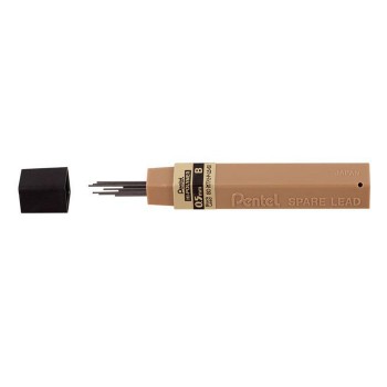 Grafity do ołówków Pentel Hi-Polymer 0,5mm, F