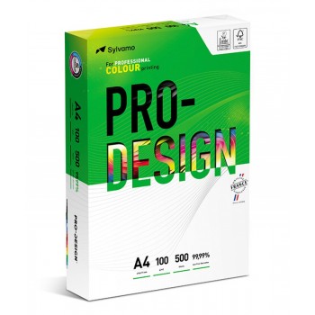 Papier ksero satynowany Pro-Design FSC, A4, 168CIE, 100g