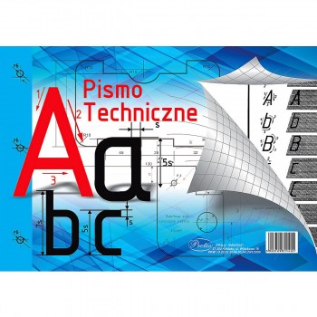 Blok do pisma technicznego Protos A4, 5k