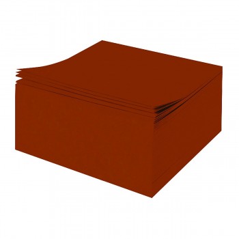Kostka papierowa Protos Origami 85x85x30mm, brązowy