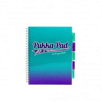 Kołozeszyt Pukka Pad Project Book Flex Pad A4, 200k