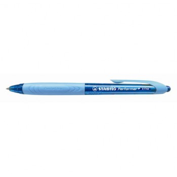 Długopis Stabilo Performer+ niebiesko-niebieski