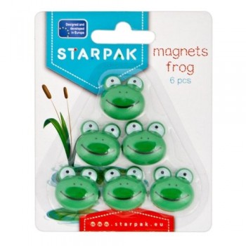 Magnesy Starpak żakbki, 6 sztuk