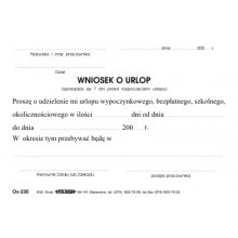 Wniosek o urlop K50 A6 Stolgraf