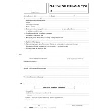 Zgłoszenie reklamacyjne M32 A4 Stolgraf
