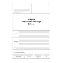 Książka obiektu budowlanego P22 A4 Stolgraf