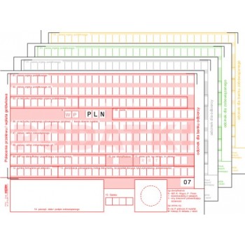 Polecenie przelewu/wpłata gotówkowa podatki PP12, A6, 1+3 Stolgraf