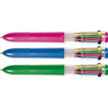 Długopis wielokolorowy BHV010, 10 kolorów