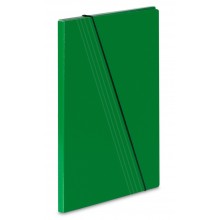 Teczka z gumką Vaupe A4/10mm, 700g, zielony