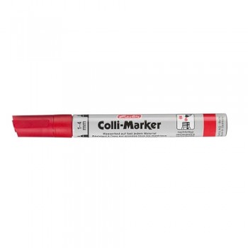 Marker permanentny Herlitz Colli-Marker, czerwony